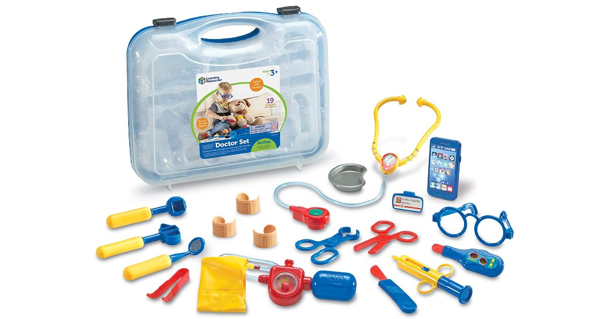 Learning Resources Pretend & Play Doctor Kit ONLY $18 (Reg. $40)