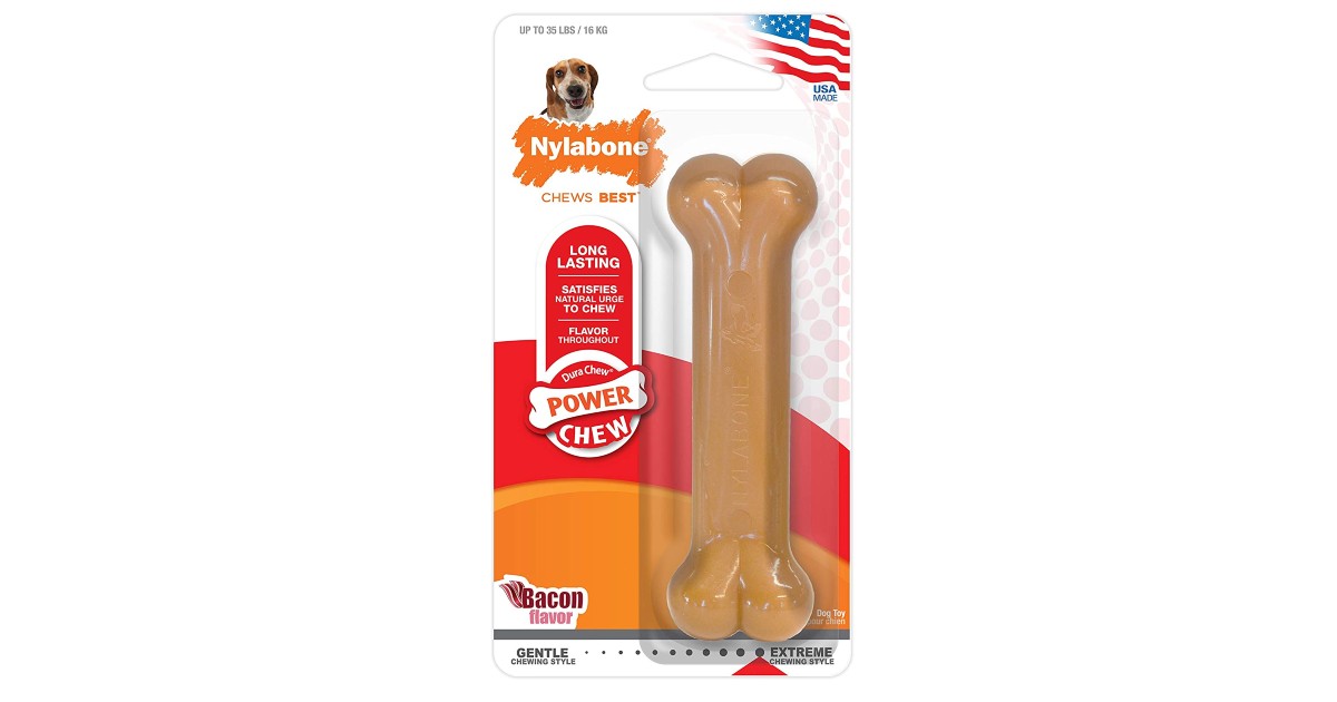 Nylabone Flavored Durable Dog Chew Toy ONLY $2.48 (Reg. $7.49)