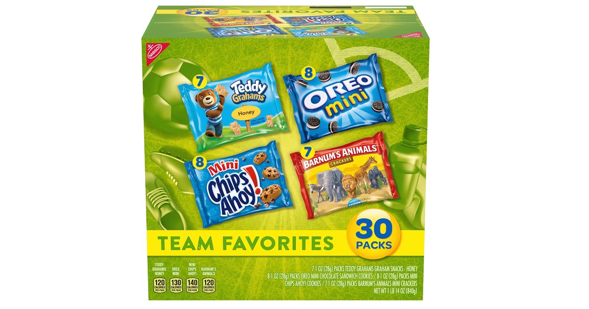 Nabisco Team Favorites Variety Pack on Amazon