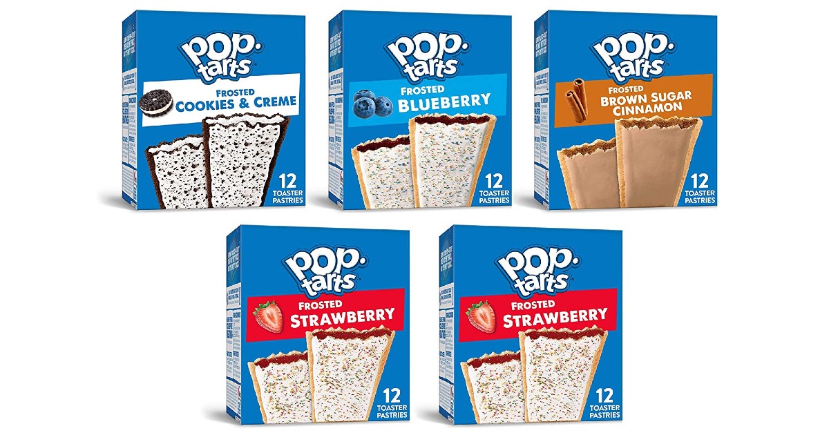 Pop-Tarts Toaster Pastries 60-Pack ONLY $12.74 on Amazon