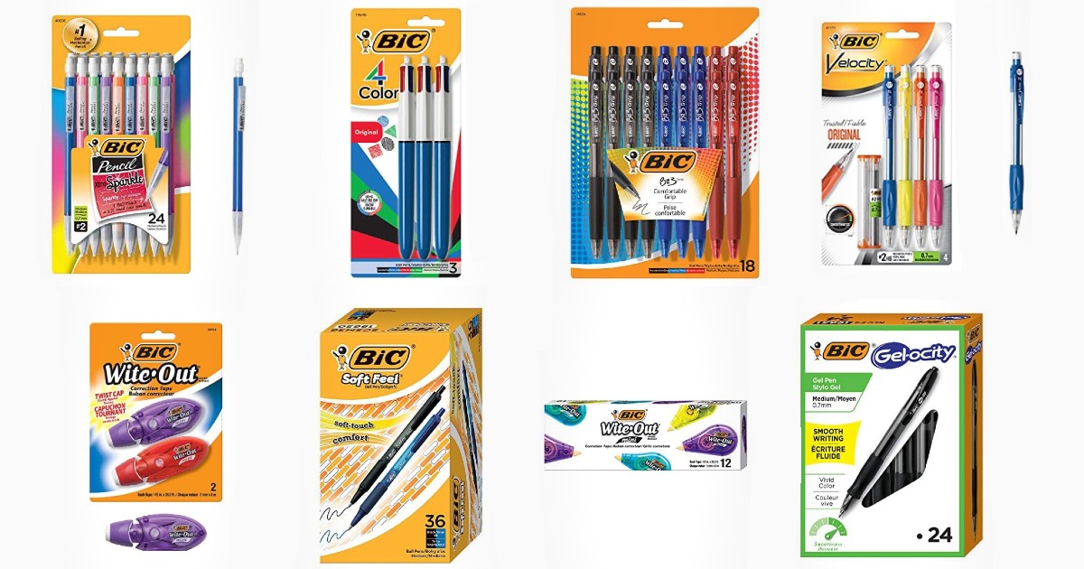 Save up to 70% off on BIC Writing Instruments