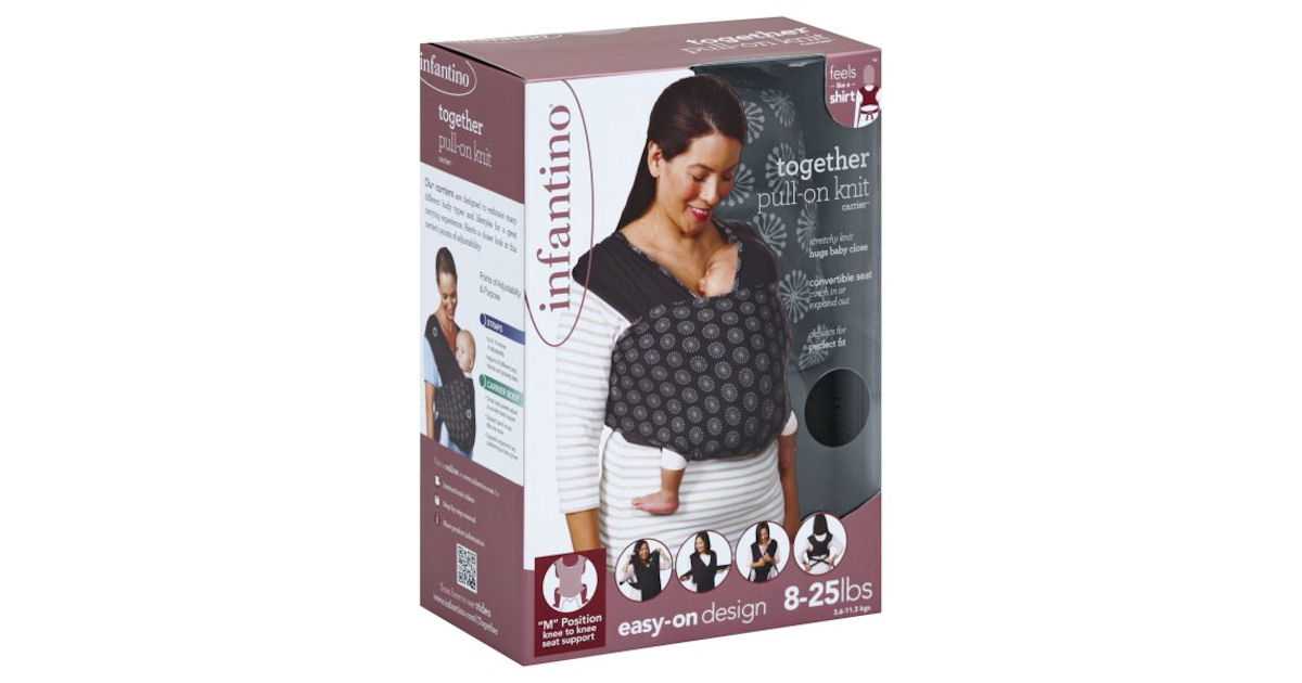 pull on knit carrier