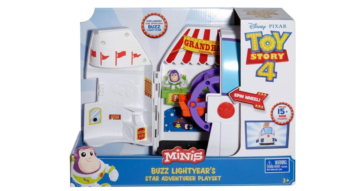 Disney Pixar Toy Buzz Lightyear's Playset $9.19 (Reg. $20)