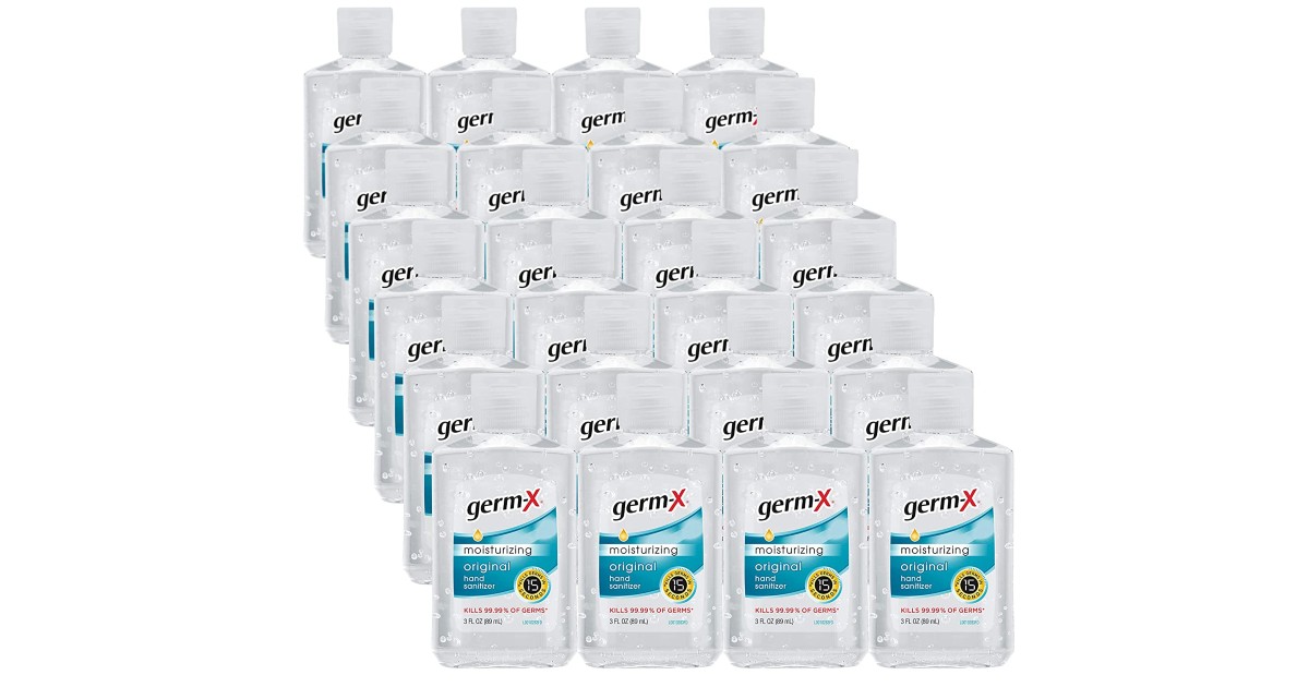 Germx Hand Sanitizer 24Pack In Stock on Amazon Daily Deals & Coupons