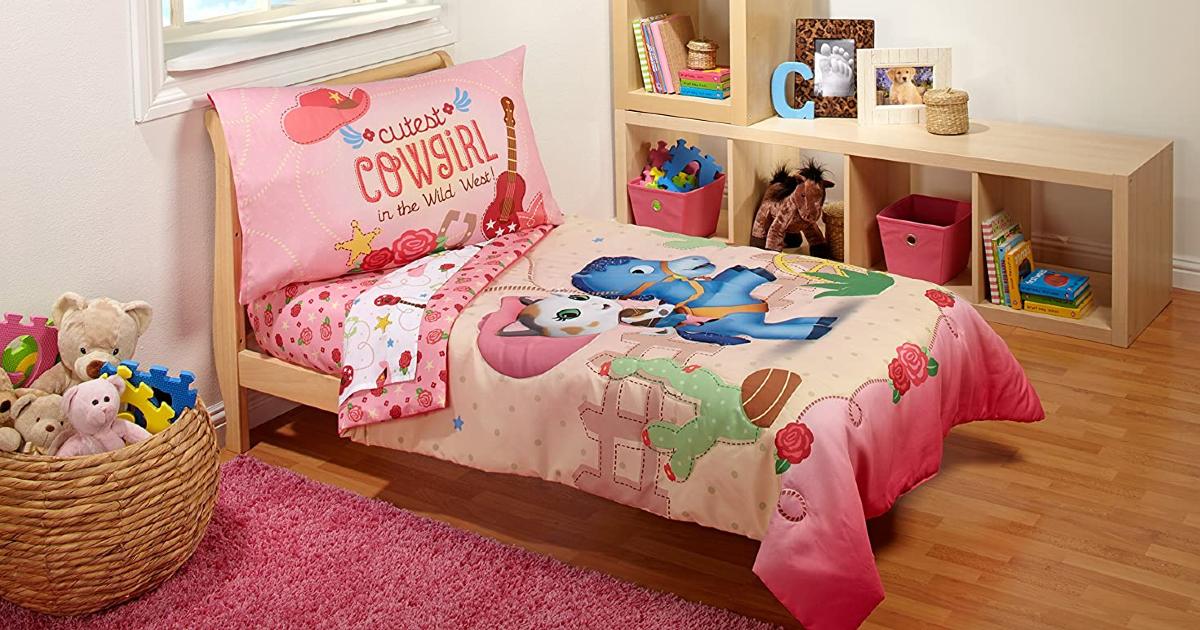 Disney 4-Piece Toddler Bed Set ONLY $25 (Reg. $59)