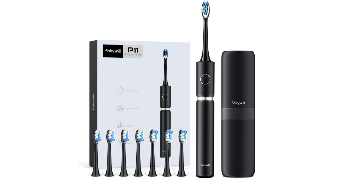 Sonic Whitening Electric Toothbrush ONLY $21.49 (Reg $50)