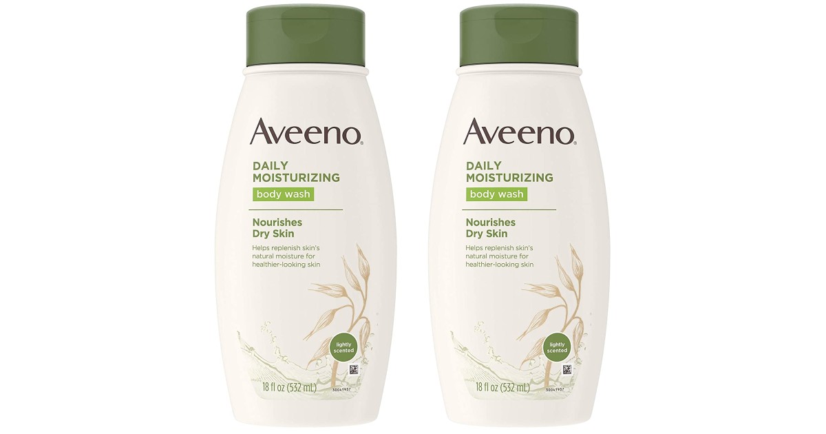 Two Aveeno Daily Moisturizing Body Wash ONLY $10.45 Shipped
