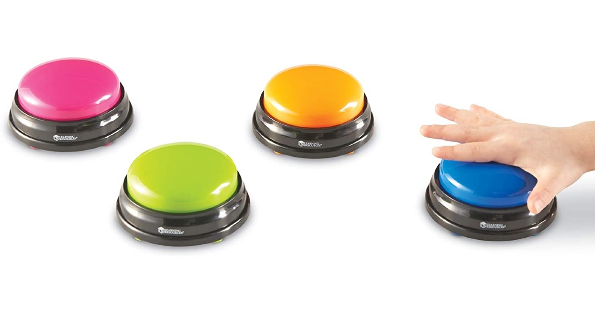 Learning Resources Answer Buzzers Set ONLY $10.66 (Reg. $20)