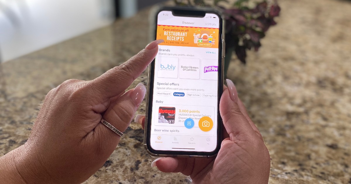 Earn Points on All Restaurants Receipts with Fetch Rewards