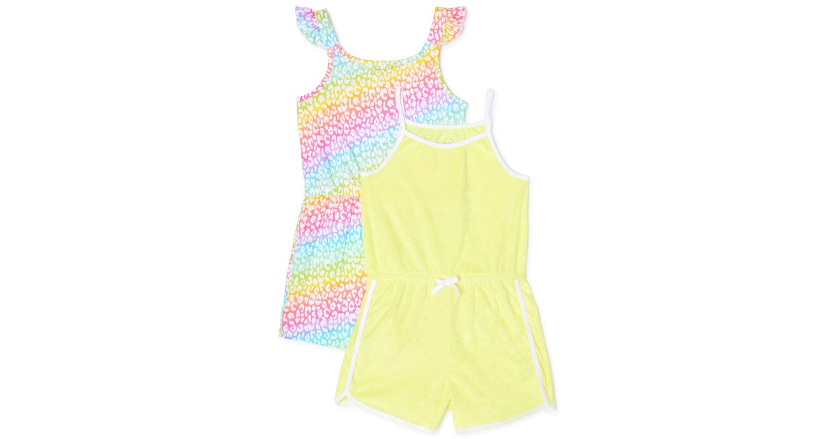 Wonder Nation Romper 2-Pack ONLY $10 at Walmart (Reg $14)