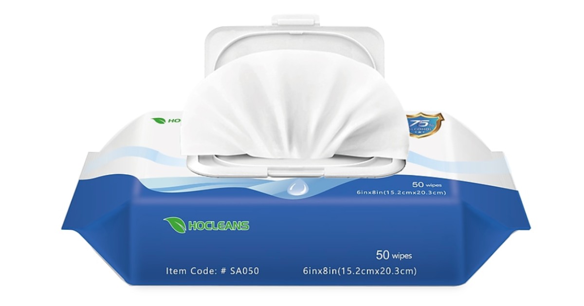 Ethyl Alcohol Wipes 50-ct ONLY $2.99 Shipped at Staples