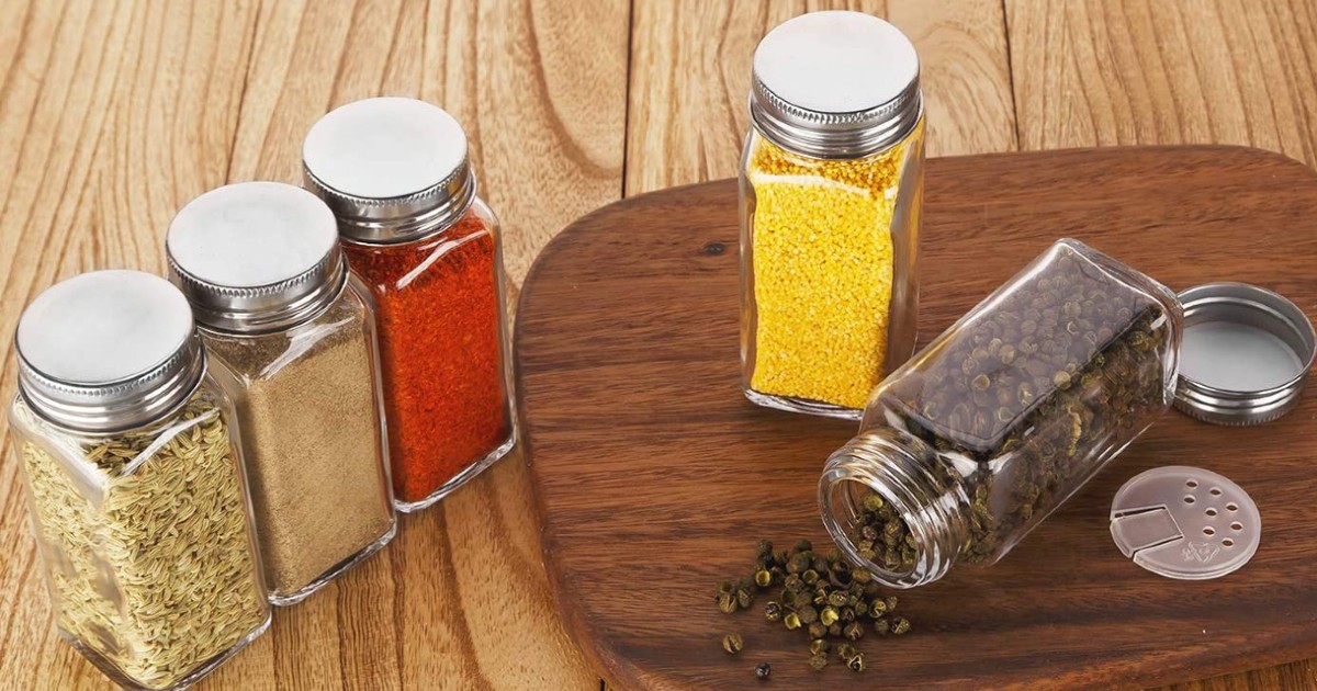 Spice Glass Jars 36-Piece Set ONLY $32.29 at Amazon (Reg $60)