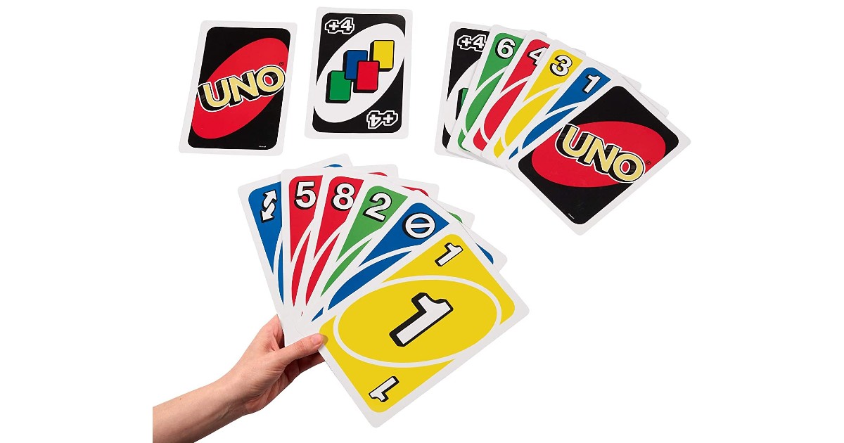 Mattel Classic Giant UNO Game ONLY $14.99 (Reg $20)