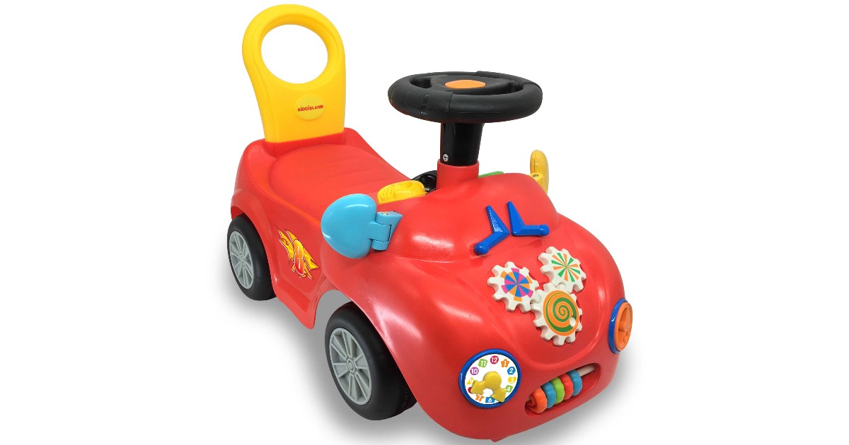 Kiddieland Activity Buggy Ride-On ONLY $14.97 (Reg $30)