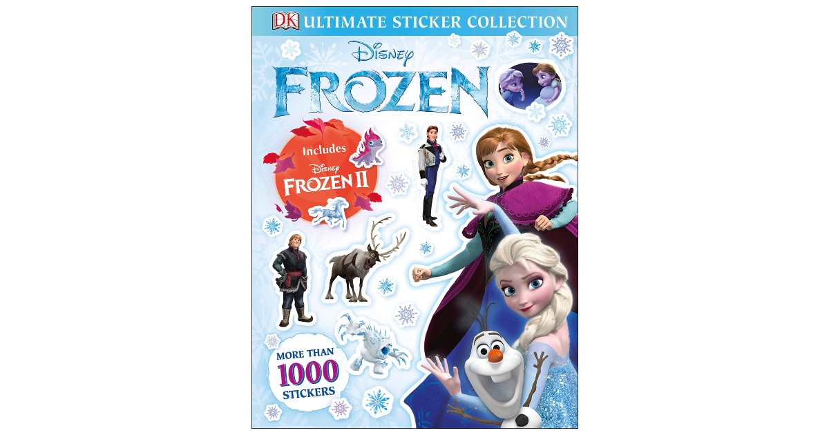 59% Off! Disney Frozen Sticker Book ONLY $5.35 (Reg $13)