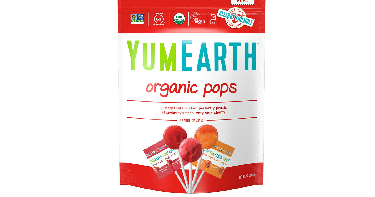 YumEarth Organic Lollipops cheap sale