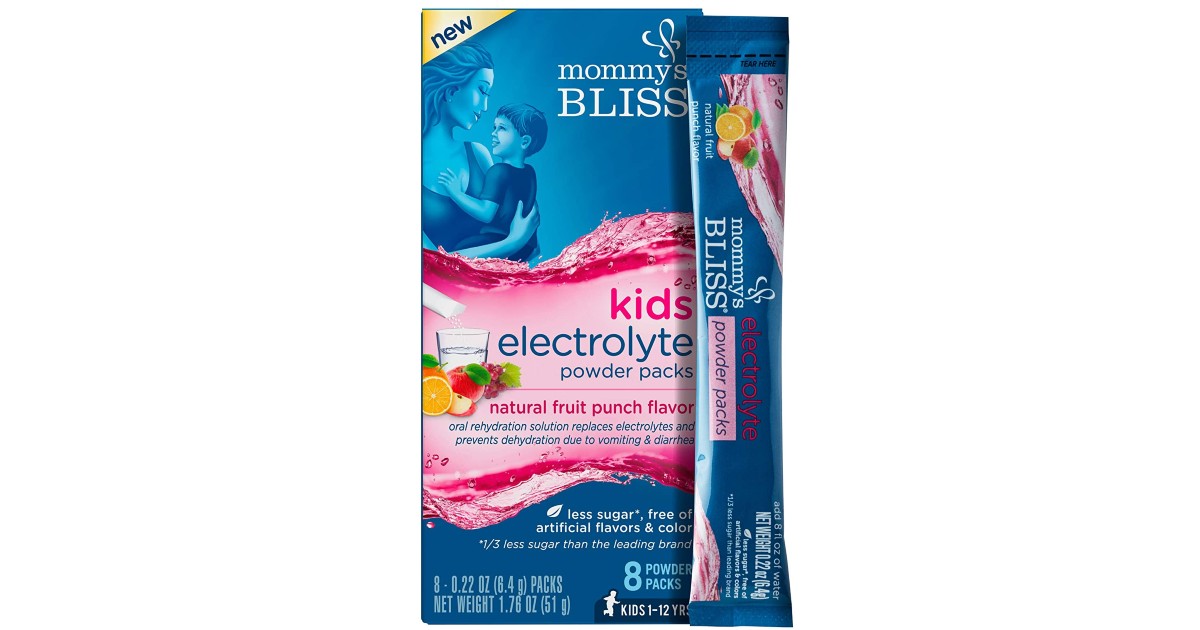 Mommy’s Bliss Electrolyte Powder 8-Packs ONLY $4.80 Shipped
