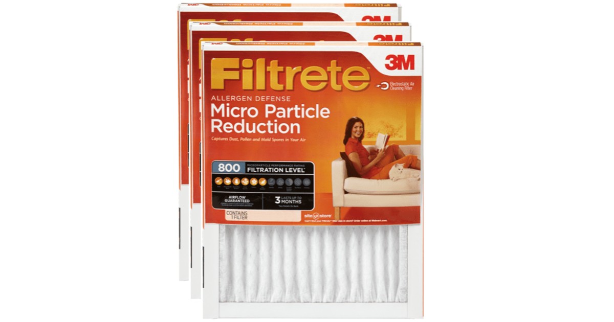 Filtrete Air Filters 3-Pack ONLY $15.88 at Walmart