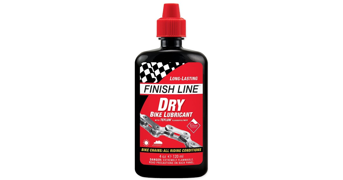 Finish Line DRY Teflon Bicycle Chain Lube ONLY $4.93 (Reg. $9)