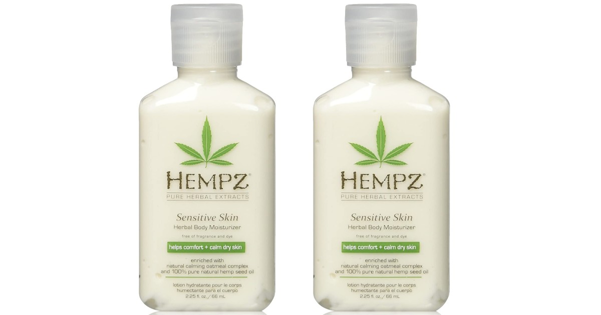 Hempz Sensitive Skin Herbal Body Moisturizer ONLY 2.49 (Reg 8