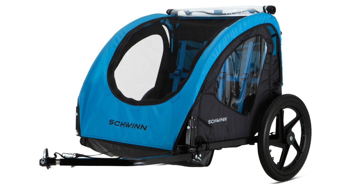 Schwinn Shuttle Foldable Bike Trailer ONLY $99 (Reg $199)