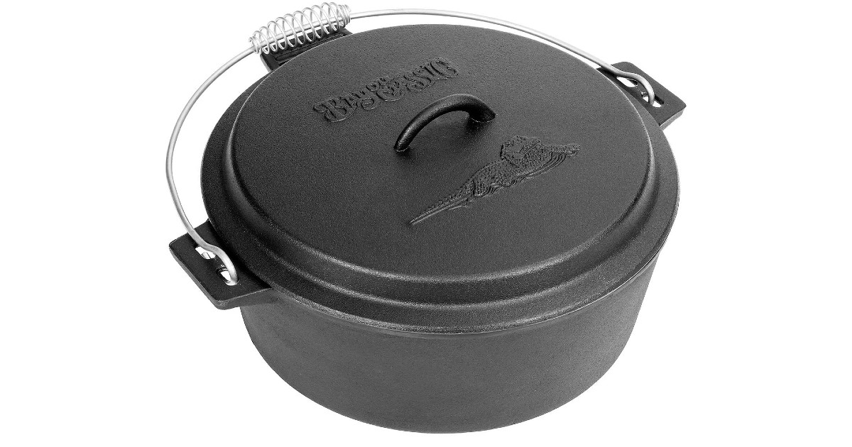 Cast Iron Chicken Fryer with Dutch Oven Lid $57.97 (Reg. $129)