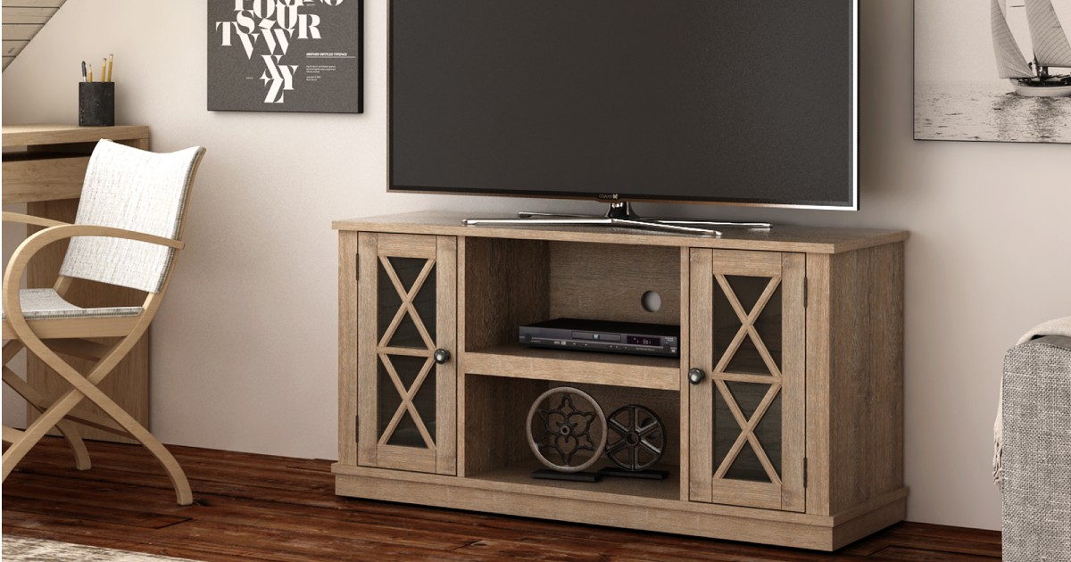 Twin Star Home Stanton Ridge TV Stand ONLY $99.99 (Reg $250)