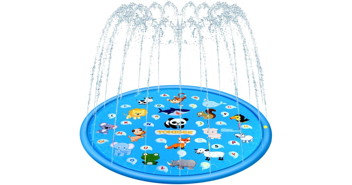 Sprinkler Splash Pad ONLY $10.99 (Reg. $30)