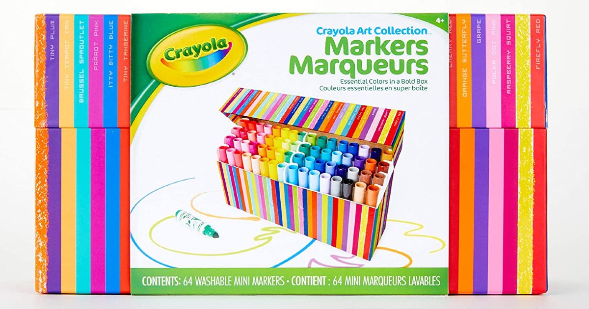 Crayola Pip Squeaks Markers 64-Count ONLY $11.20 (Reg. $22)