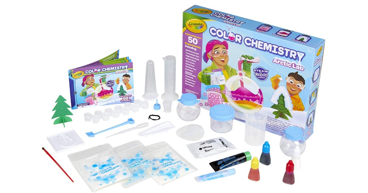 Crayola Arctic Color Chemistry Set ONLY $13.60 (Reg. $25)