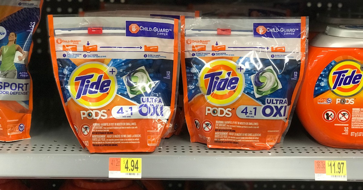 Tide Pods at Walmart for $0.94 with Coupon AND Ibotta