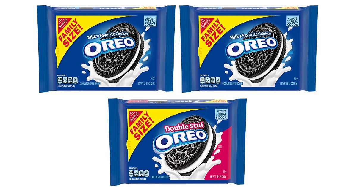 Oreo Family Size Cookies 3-Pack ONLY $7.33 Shipped