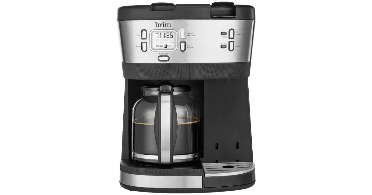 Brim Triple Brew 12-Cup Coffee Maker ONLY $59.99 Shipped