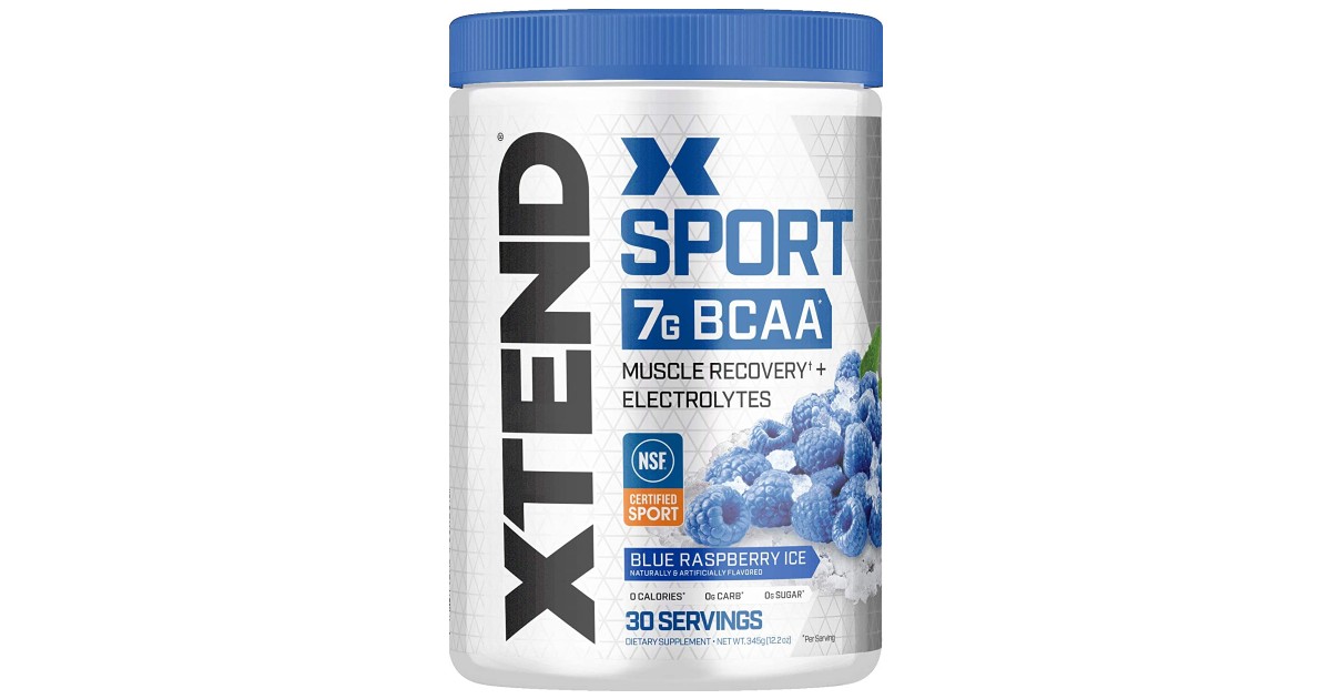 XTEND Sport BCAA Muscle Recovery ONLY $11.94 Shipped (Reg $20)