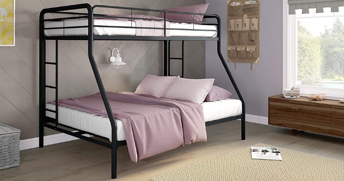 Twin-Over-Full Bunk Bed ONLY $179 Shipped (Reg $359)