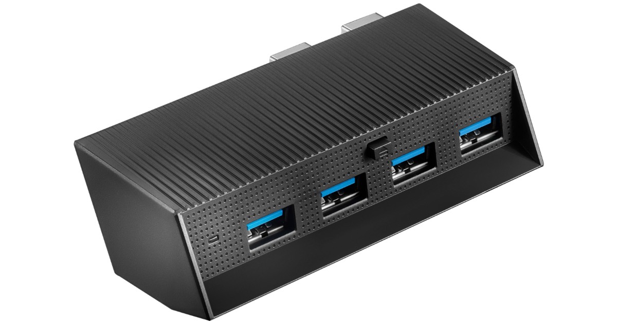 Insignia High Speed USB Hub for PS4 ONLY $4.99 (Reg $15)