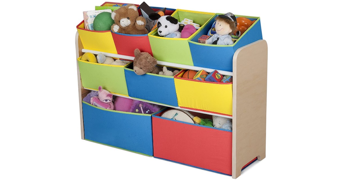 9 bin toy storage