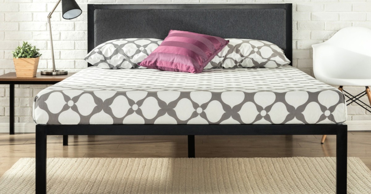 Zinus King Platform Bed w/ Headboard ONLY 141.91 (Reg 340) Daily