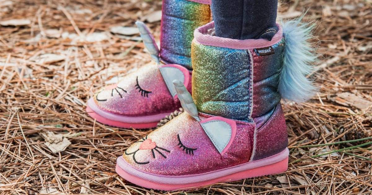 MUK LUKS Glitter Zoo Baby Boots ONLY $17.99 (Reg. $44)