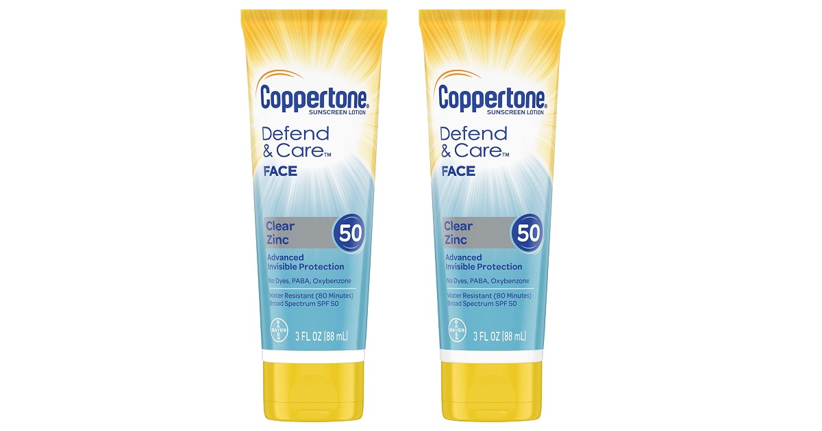 Coppertone Defend & Care Clear ONLY $3.80 (Reg $13) Shipped