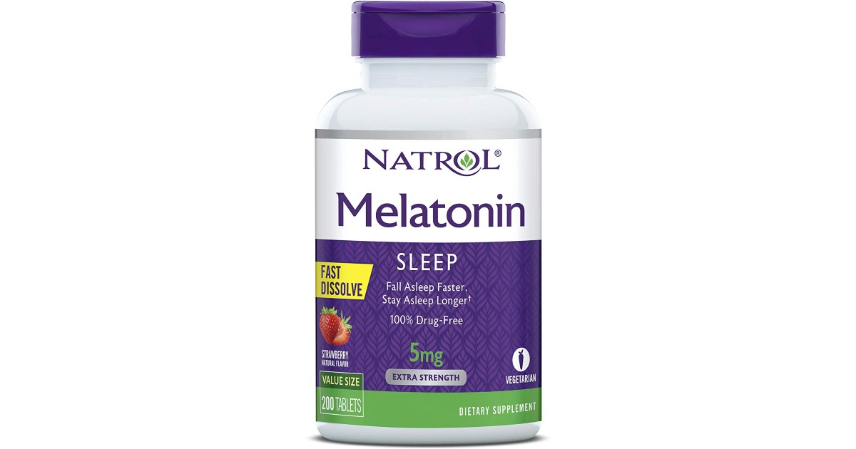 Natrol Melatonin 5mg 200-ct ONLY $5.91 Shipped on Amazon