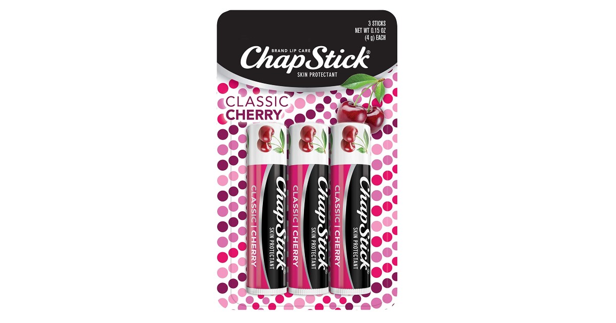 ChapStick Classic 3-Pack ONLY $1.62 Shipped on Amazon