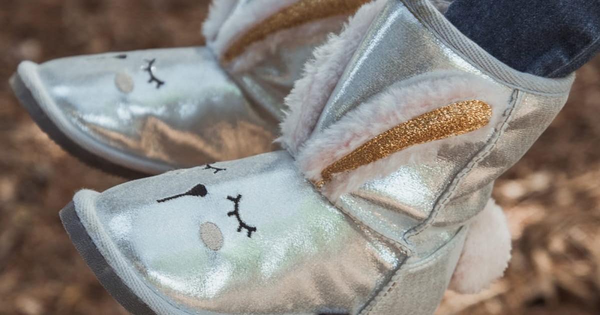 MUK LUKS Girl's Animal Boots ONLY $19.99 (Reg. $44)