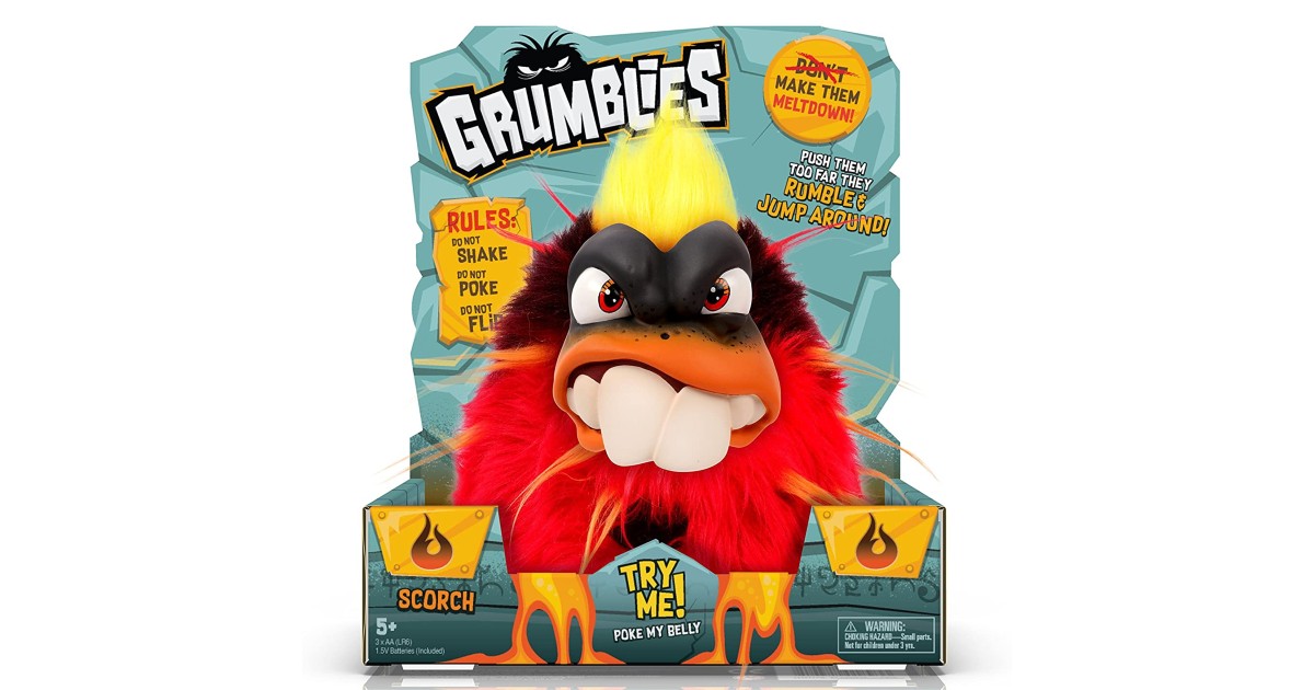 Grumblies Scorch ONLY $5.92 (Reg. $20)