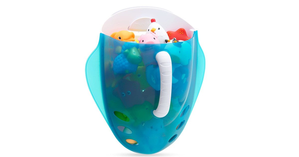 Munchkin Scoop Drain and Store Bath Toy Organizer $10 (Reg. $20)