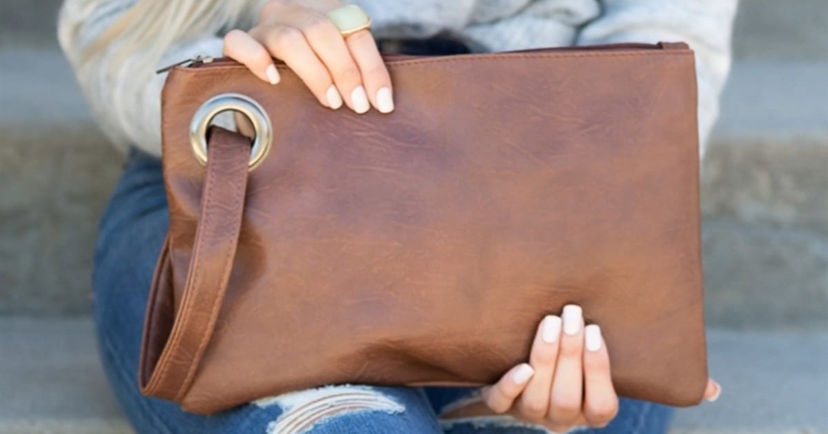 Oversized Everyday Clutch ONLY $13.99 Shipped (Reg $25)