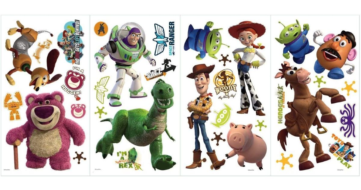 Toy Story Glow In The Dark Wall Decals $7.99 (Reg. $16)