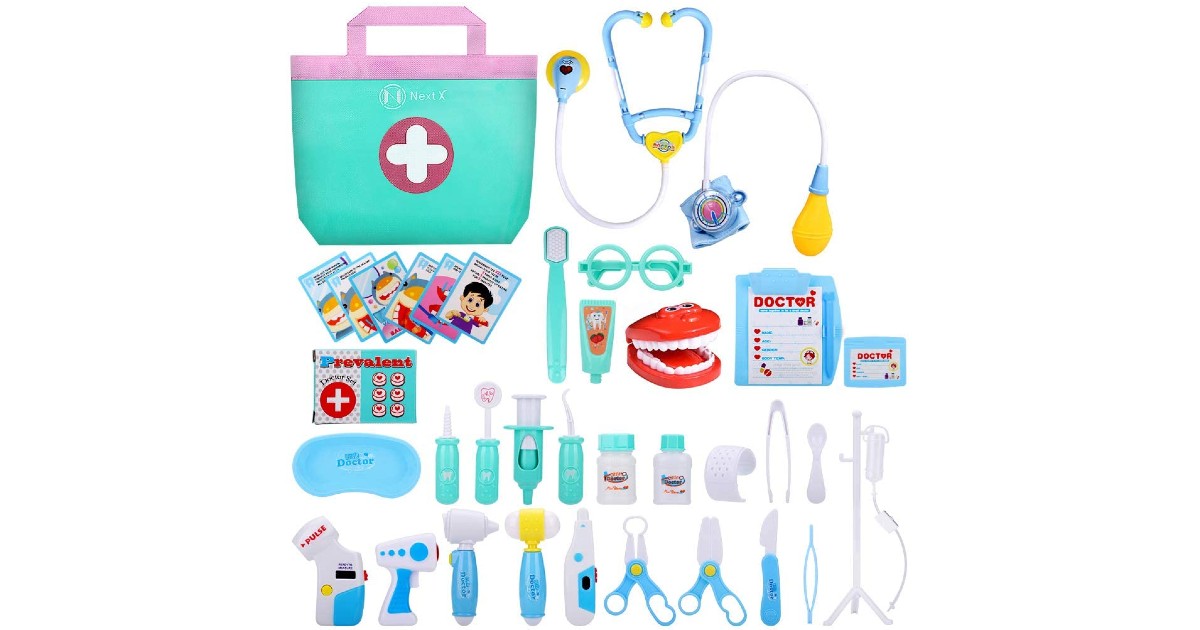 NextX 38-Piece Toy Medical Kits ONLY $19.09 (Reg $50)