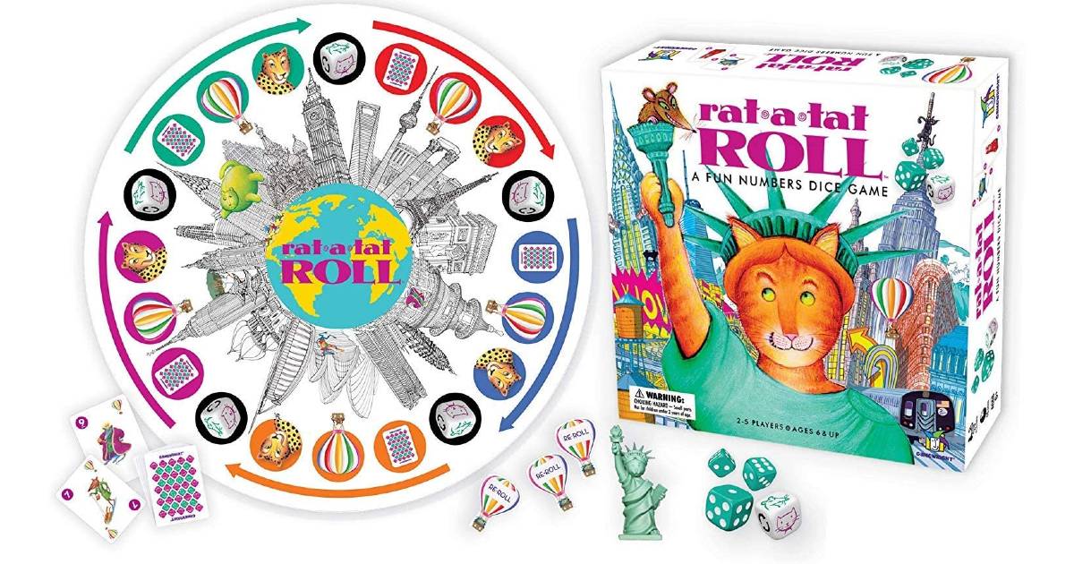Rat-A-Tat Roll Dice Game ONLY $6.56 (Reg. $18)