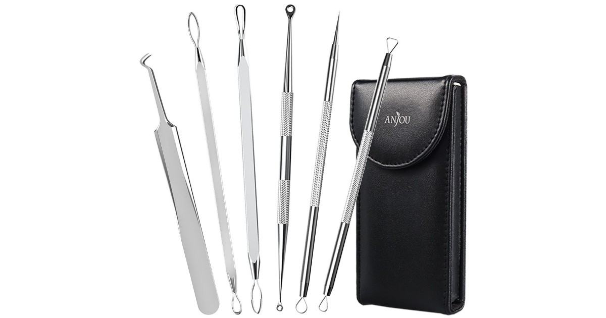 Blackhead Remover 7-Piece Tool Kit ONLY $5.09 at Amazon
